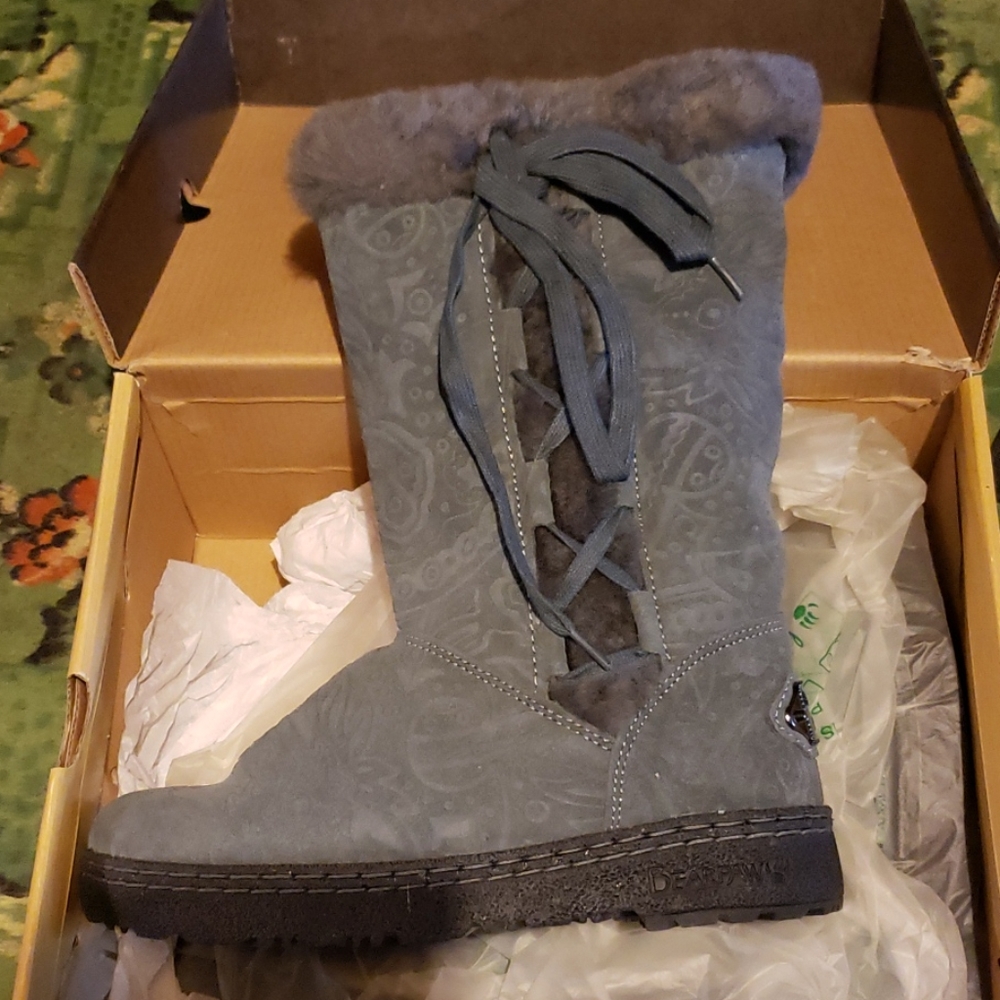 Bearpaw women's boot size 6 Bristol charcoal
